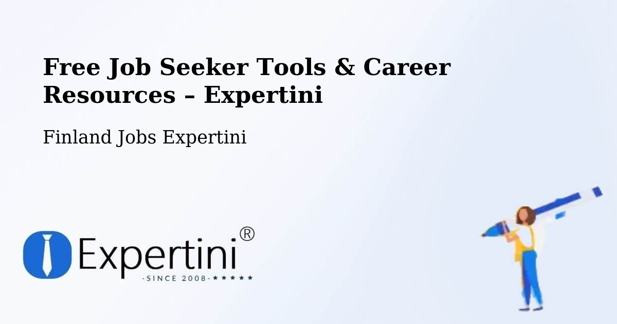 Free Job Seeker Tools & Career Resources – Pöytyä - Pöytyä, Finland Jobs Expertini