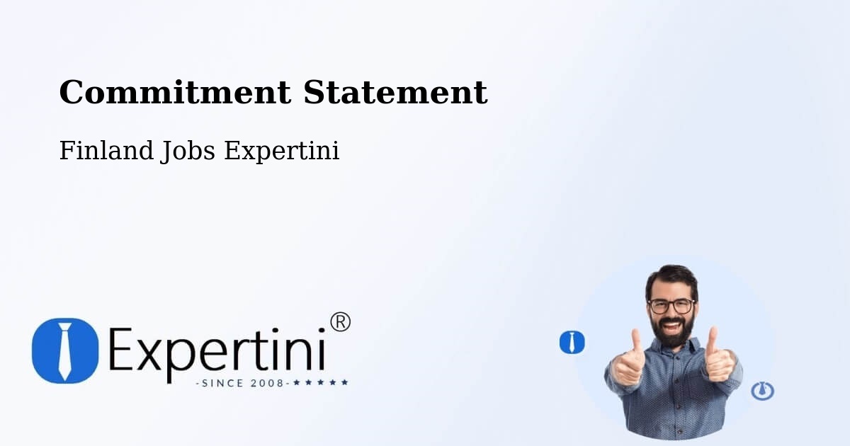 Corporate Commitment – Pöytyä - Finland Jobs Expertini