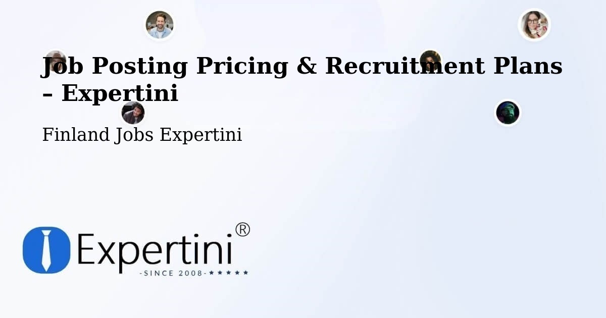 Job Posting Pricing & Recruitment Plans – Pöytyä - Pöytyä, Finland Jobs Expertini